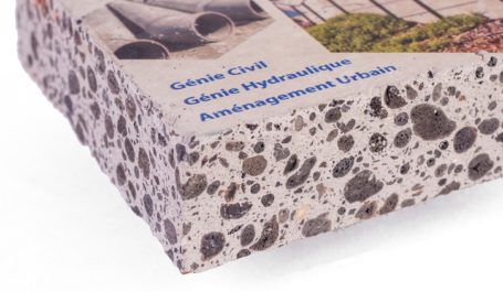 Direkter Digitaldruck auf Beton-Handmuster bis 5 cm Dicke