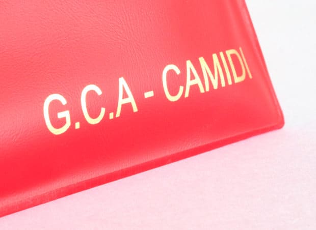 Pochette PVC opaque personnalisée par marquage à chaud