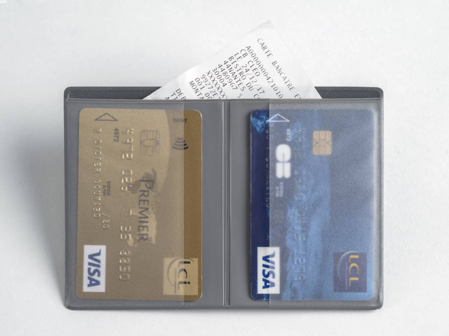 Porte cartes bancaire ou fidélité personnalisable