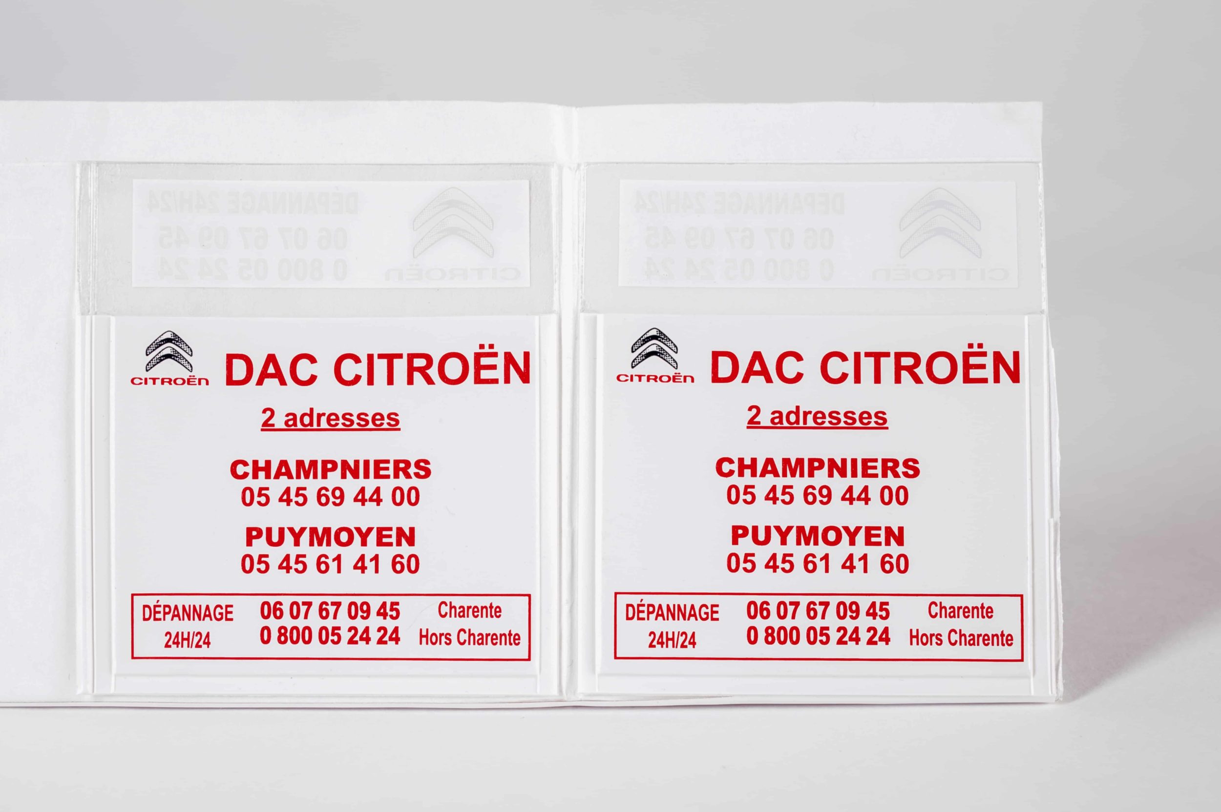 Lot De 4 Porte Carte Handicapé 6x9cm Pour Pare Brise Handicapé Porte