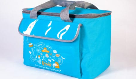 Tailor-made high-quality cooler bag with high capacity (30 litres)