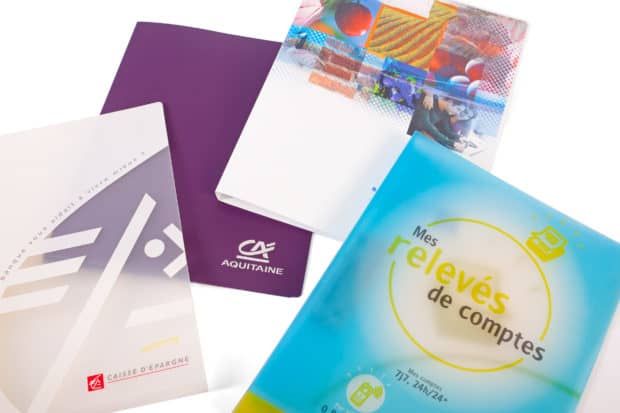 Choose an opaque, translucent or crystal clear material for your exclusive PP folder