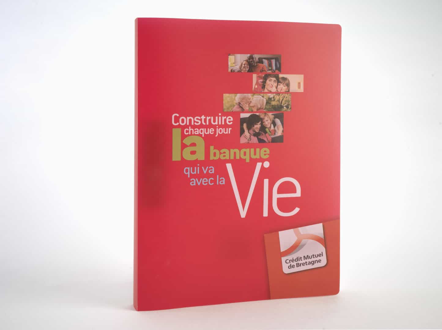 Porte-cartes bancaires soudé avec pochette pour facturettes