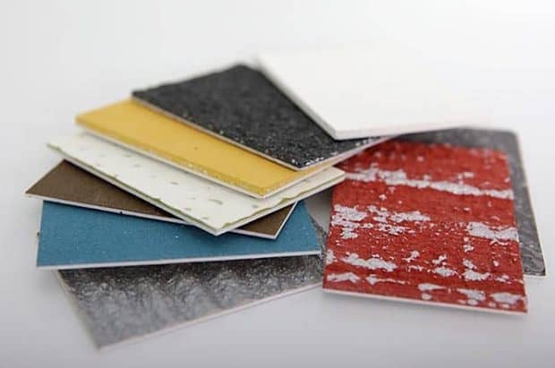 Creative plaster samples made entirely by Design Duval